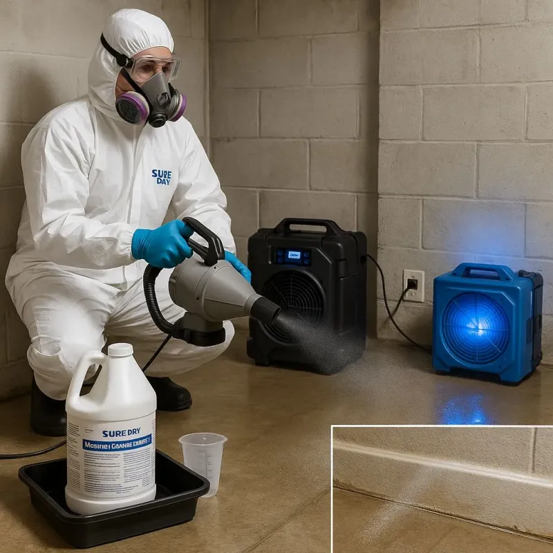 Sanitization and Odor Removal process in Setauket-East Setauket, NY